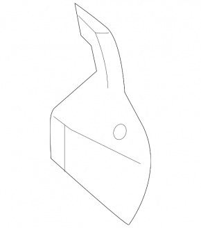 Rear bumper mount under the left light for Ford C-max MK2 13-18