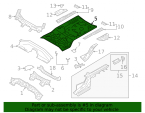 Trunk trough Mazda 3 19- 4d FWD