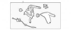 Parking brake lever Ford Fiesta 11-19