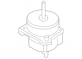 Engine mount right Ford Mustang mk6 15- 2.3T