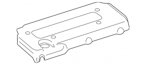 Toyota Camry v40 hybrid engine cover