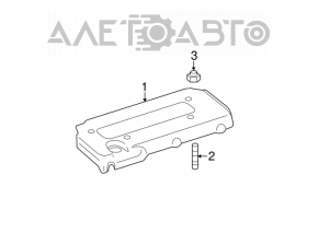 Toyota Camry v40 hybrid engine cover