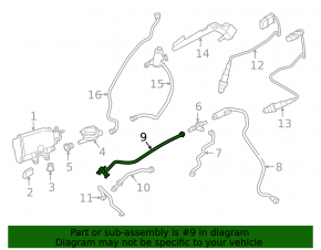 Fuel vapor pressure sensor BMW 7 G11 G12 16-22 B58