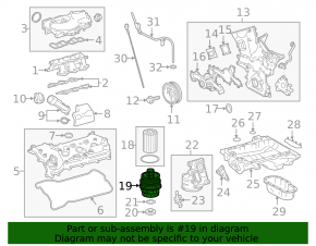 Oil filter housing Toyota Camry v55 15-17 usa
