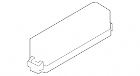 Nissan Leaf 13-17 Narrow Left Underhood Fuse Box Assembly