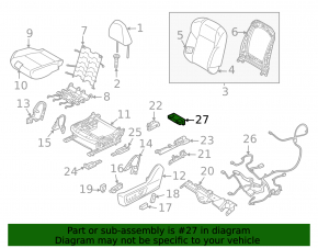 Nissan Rogue 21-24 Driver's Seat Control Module
