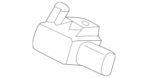 Airbag sensor front left Porsche Macan 15-