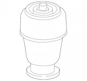 Rear left air spring for BMW 5 GT F07 10-17
