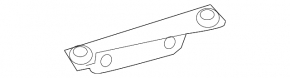 Front left fender bracket for Audi A8 10-18