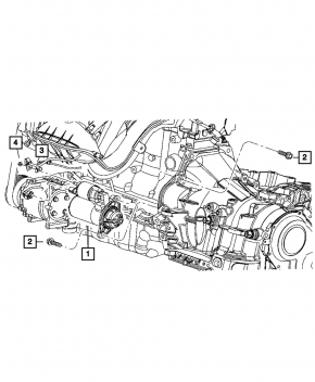 Starter Dodge Journey 11-20 2.4