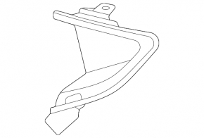 BMW 3 G20 23-25 right front bumper air duct plug