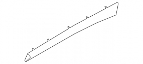 Door trim lower rear right BMW X1 F48 16-19