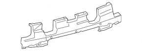 Rear Bumper Absorber Lexus RX350L RX450hL 18-22 long