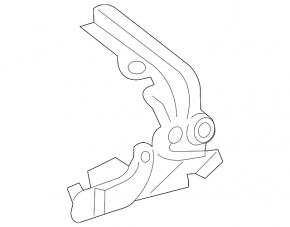 Hood hinge right Toyota Camry v70 18-24