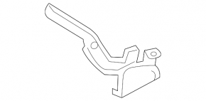 Right hood hinge for Lexus TX 24-25