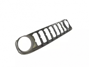 Grille cover grill Jeep Renegade 15-18 dorest silver