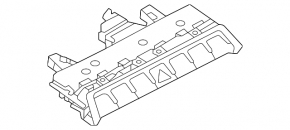 Audi A3 22-26 dashboard button panel