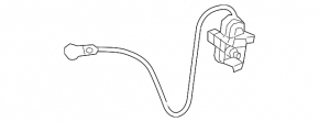 Fuel filler flap lock Audi A4 B9 17-