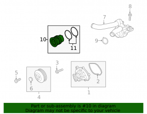 Thermostat Porsche Cayenne 958 11-17 4.8 Turbo