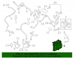Carbon Canister Absorber Assembled Porsche Panamera 10-16