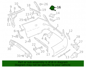 Mercedes W213 E 17-20 Rear Bumper Tow Hook Cap