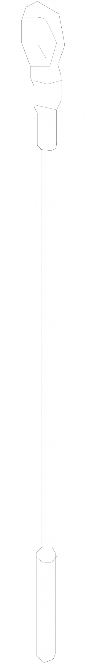 Oil dipstick Mercedes GLC 16-19