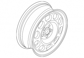 Wheel disk R17 Ford Bronco Sport 21-25 type 4