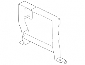 Cruise radar bracket Jaguar F-Pace 19-23