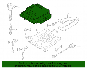 ECU engine computer VW CC 08-17