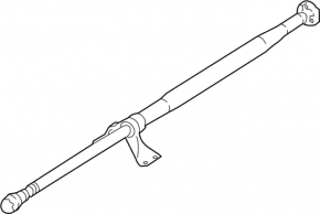 Propeller shaft Infiniti QX30 17-