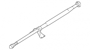 Propeller shaft Infiniti QX30 17-