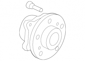 Front left hub Acura MDX 07-13