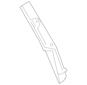Trunk door trim inner left Subaru Outback 20-23
