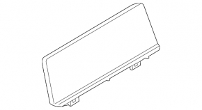 BMW 3 G20 19-22 8.8" display, plastic melted, covered in soot