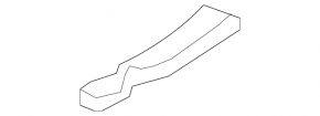 Right windshield wiper seal for Kia Sorento 10-15