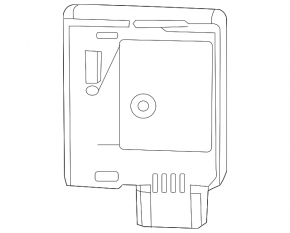 Blind spot sensor BSM left Honda CRV 23-26