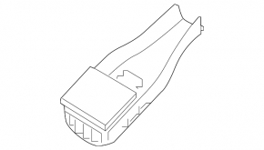 Humidity Sensor Cover Kia Forte 19-24 Black OEM