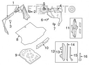 Wheel spanner wrench Nissan Versa Note 13-19