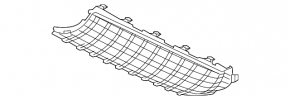 Lower left radiator grille for Mercedes A-class V177 19-22 mesh, AMG pack