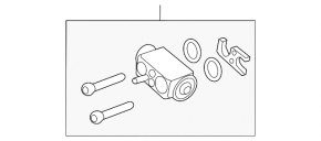 Ford C-max MK2 13-18 Air Conditioner Heater Valve