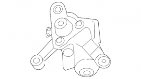Right windshield wiper motor for Ford Fusion mk5 13-20