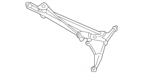 Windscreen wiper linkage with motor Lincoln Nautilus 19-23