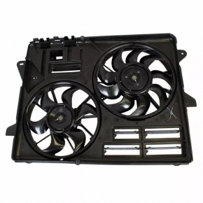 Radiator shroud diffuser assembly for Ford Mustang mk6 15-23 3.7, 5.0, 5.2