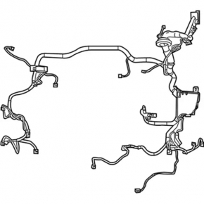 Underhood wiring with fuse box Ford Fiesta 14-19