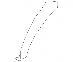 Land Rover Range Rover Sport 13-22 right rear fender arch trim