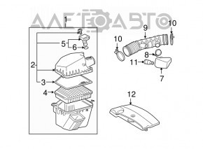 Air duct Lexus GS300 06