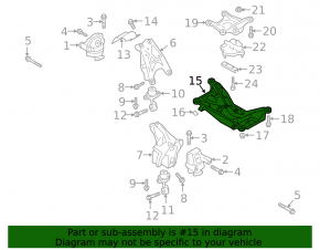 Crossbar automatic transmission Audi A6 C8 19- 2.0T
