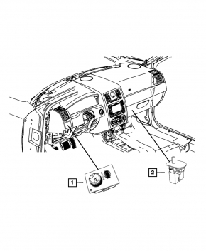Dodge Durango 11-20 auto light control