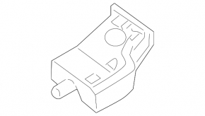 Nissan Versa 12-19 usa hood latch hook