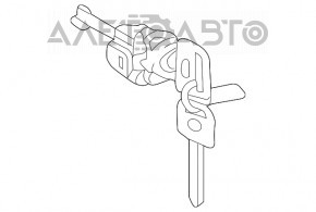 Front left door lock cylinder Lexus GS300 GS350 GS430 GS450h 06-07